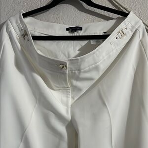 Tommy Hilfiger Women's High Rise White Jeans